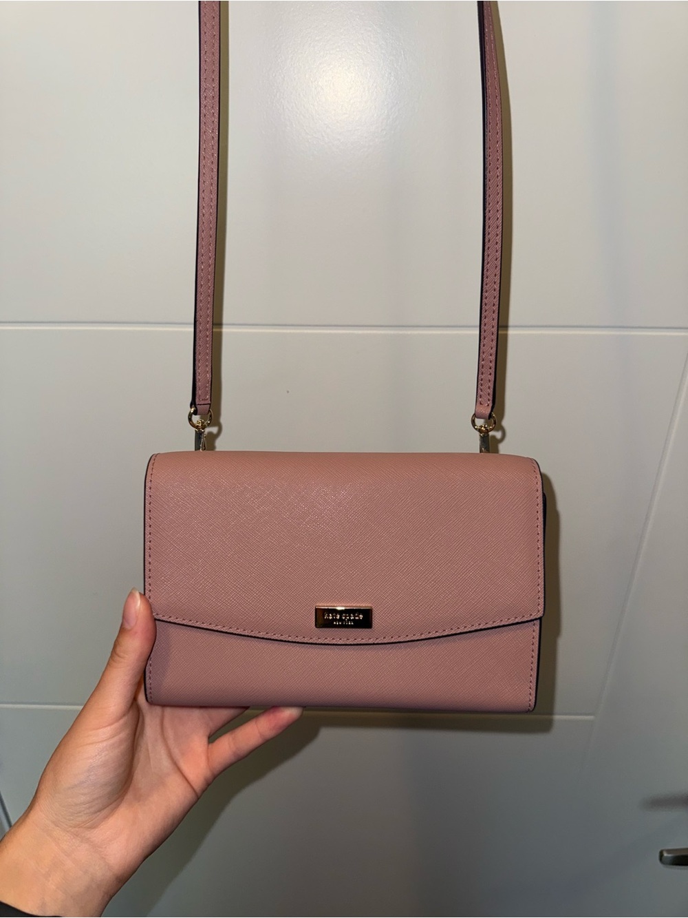 kate spade Laurel Way Winni Purse in Dusty Rose